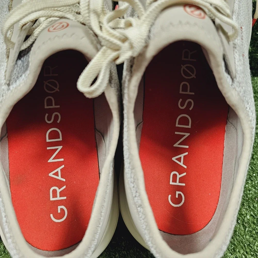 Cole Haan Grand Sport Journey Light Grey Casual Comfort Sneakers Mens Size 13 - Picture 11 of 12